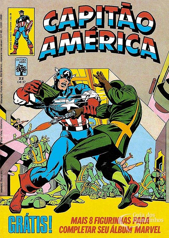 Planeta Nostalgia Marvel: Capitão América #22 (Editora Abril)