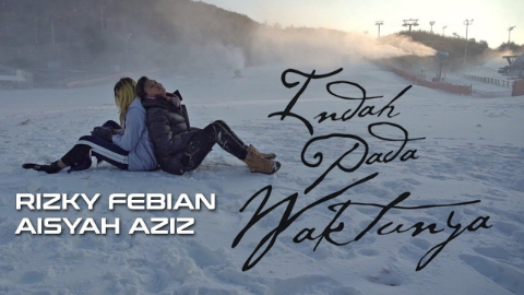 Indah Pada Waktunya  Rizky Febian feat Aisyah Aziz Lirik Lagu Dan Kunci Gitar