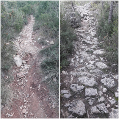 LA COGULLA - EL TOSSAL GROS Figuerola del Camp -(Alt Camp) -  Montblanc - (Conca de Barberà); sender GR-7.8 entre Lilla i Miramar