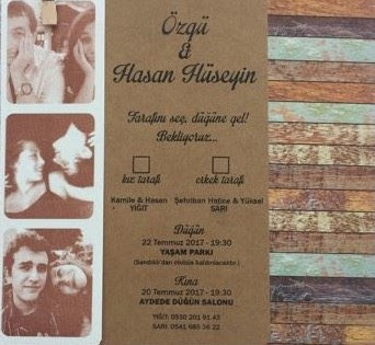 Özgü ve Hasan Hüseyin SARI... Mutluluklar Dileriz / Selçik Haber