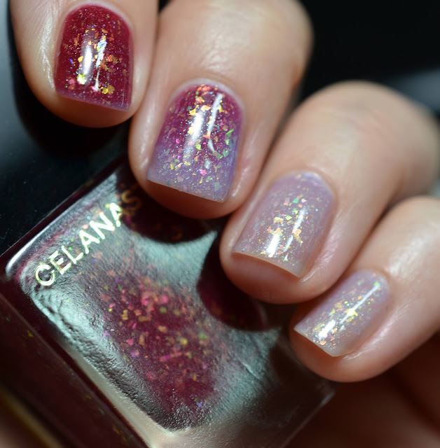 Celanaste Dragon Fruit swatch nail polish