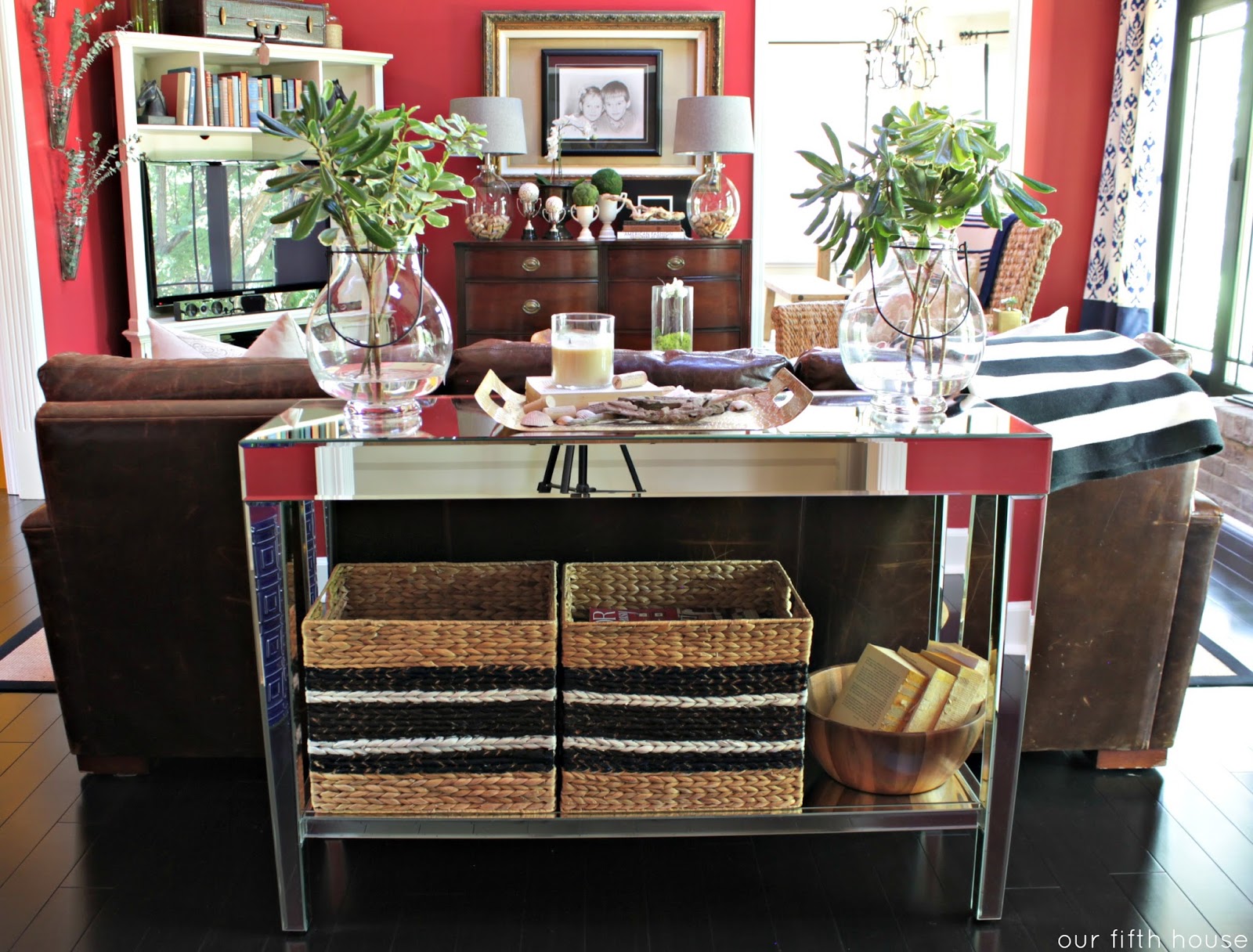 Our Fifth House: My New Mirrored Console Table ......from you'll ...