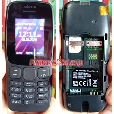 Nokia 106 TA-1114 Clone MT6260 Flash File