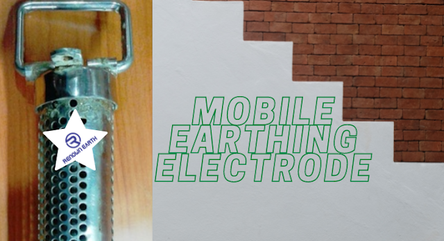 Mobile earthing electrode