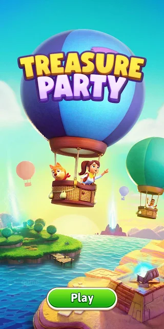 لعبة Treasure Party Solve Puzzles | لعبة بازل الأشكال الملونة وسباق النرد ألعاب أوفلاين