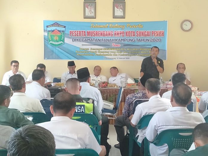 Anggota DPRD Dapil 3 Hadiri Musrenbang Kecamatan Tanah Kampung