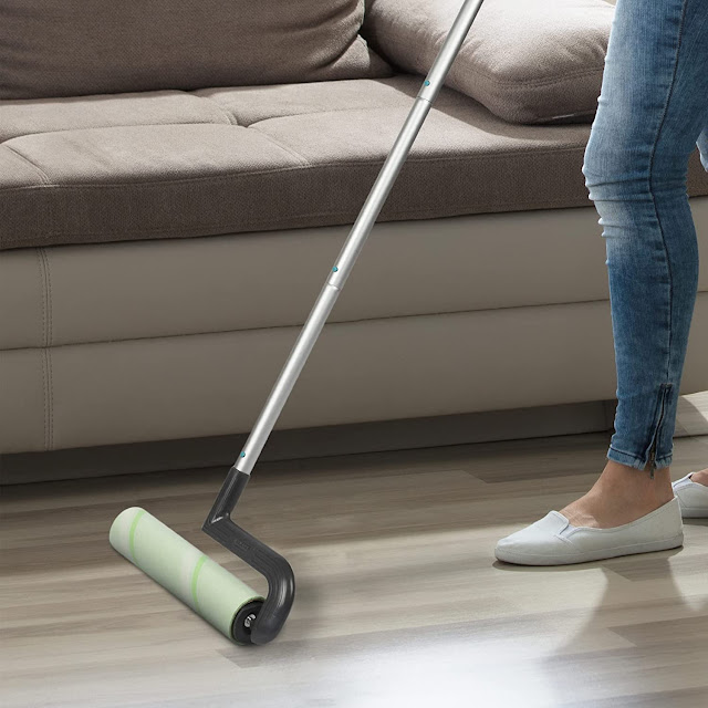 TikTok says a $22 floor lint roller removes pet hair from furniture in minutes