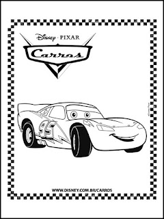 Desenhos do Disney Pixar Cars para Colorir