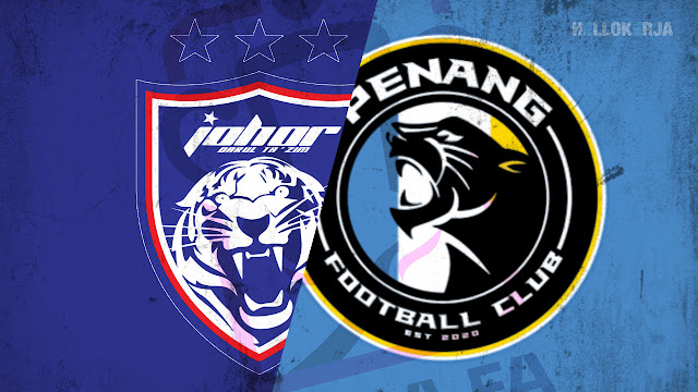 Siaran Langsung Piala FA 2023 JDT vs Penang