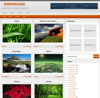 Best Photo Gallery Blogger Templates