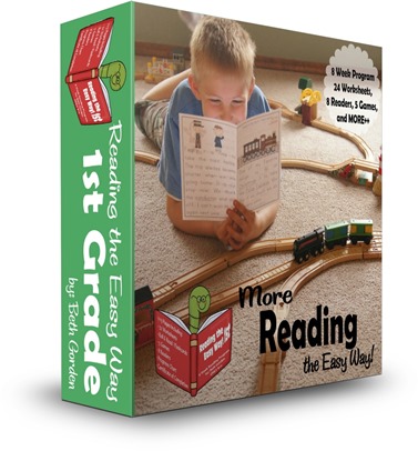 Reading the Easy Way 1st Grade - this is such a fun program that helps first graders practice reading sight words and gain fluency because of all the games, fun worksheets, and printable readers.