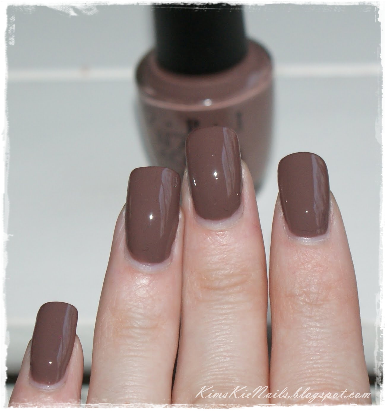 KimsKie's Nails: OPI Over The Taupe...