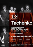 Concierto de Alborotador Gomasio y Tachenko en sala El Sol