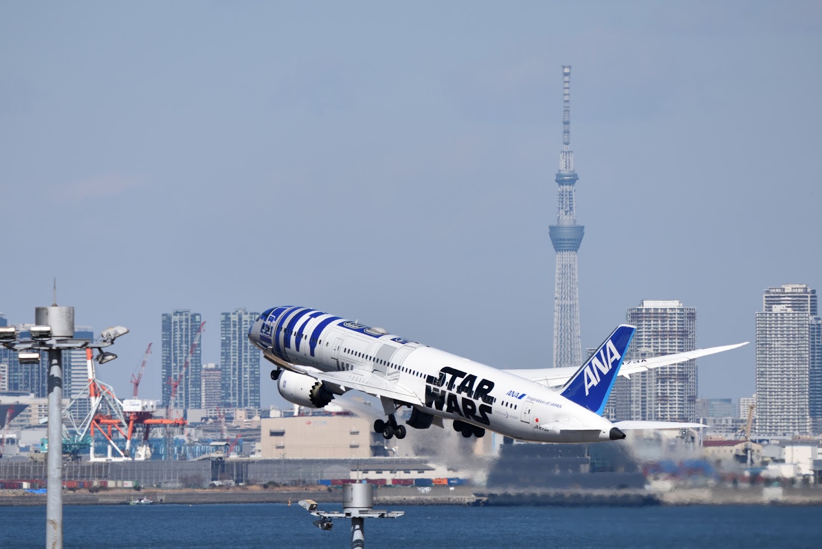 気まぐれ記録 羽田空港で飛行機と東京モノレール 2018年2月