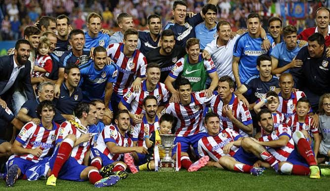 El Atlético de Madrid campeón de la Supercopa