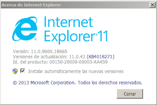 Microsoft Internet Explorer 11