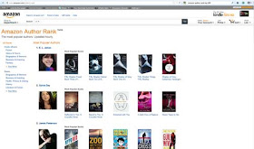 Amazon's Ranks Authors In Terms Of Their Book Sales