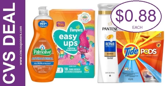 Pampers & Tide CVS Gift Card Deals