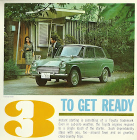 1964 Toyota 700 print ad