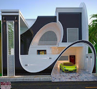 Casas con fachadas modernas