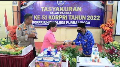 Hadiri Tasyakuran HUT Korpri Ke-51, Ini Harapan Kapolres Purbalingga