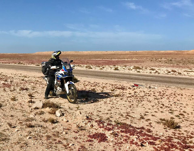 Road to Dakar con la Africa Twin