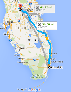 Dicas para viajar entre Miami e Orlando