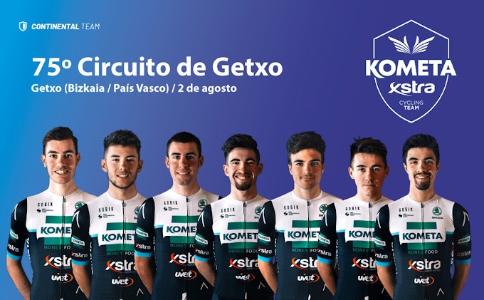 El Kometa - Xstra Cycling correrá el Circuito de Getxo con el bloque de Burgos