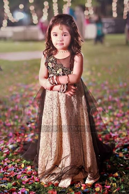 Latest fashion suits for little girls Pakistani and Indian 