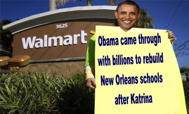 Image result for big education ape Hurricane Katrina