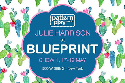 Blue Impress - Julie Harrison
