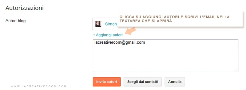 trasferire la proprietà di un blog su Blogger da un account gmail ad un altro