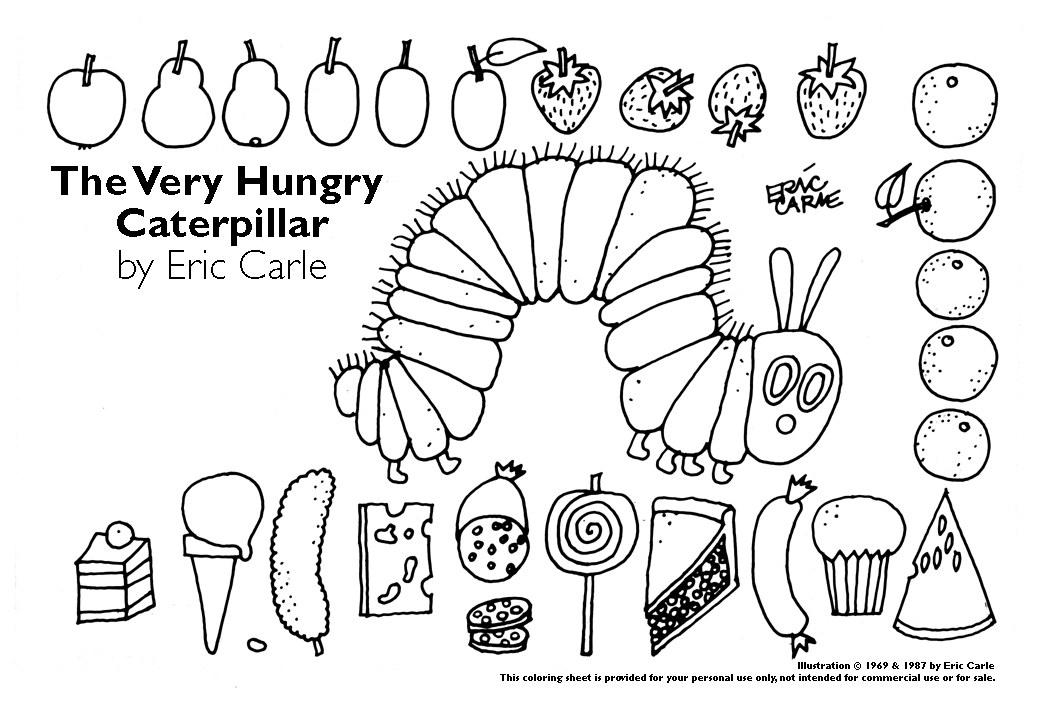 The Letter C: Hungry Caterpillar Activity Sheet