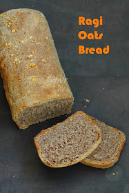 Finger Millet Oats Bread