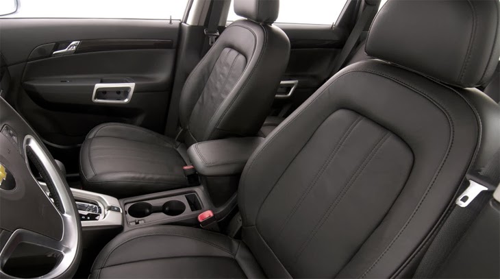 Rumo Norte : Chevrolet Captiva - Aquecimento para os bancos dianteiros do veículo, proporcionando mais conforto.