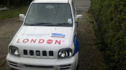 The London logo looks good on the Jimny