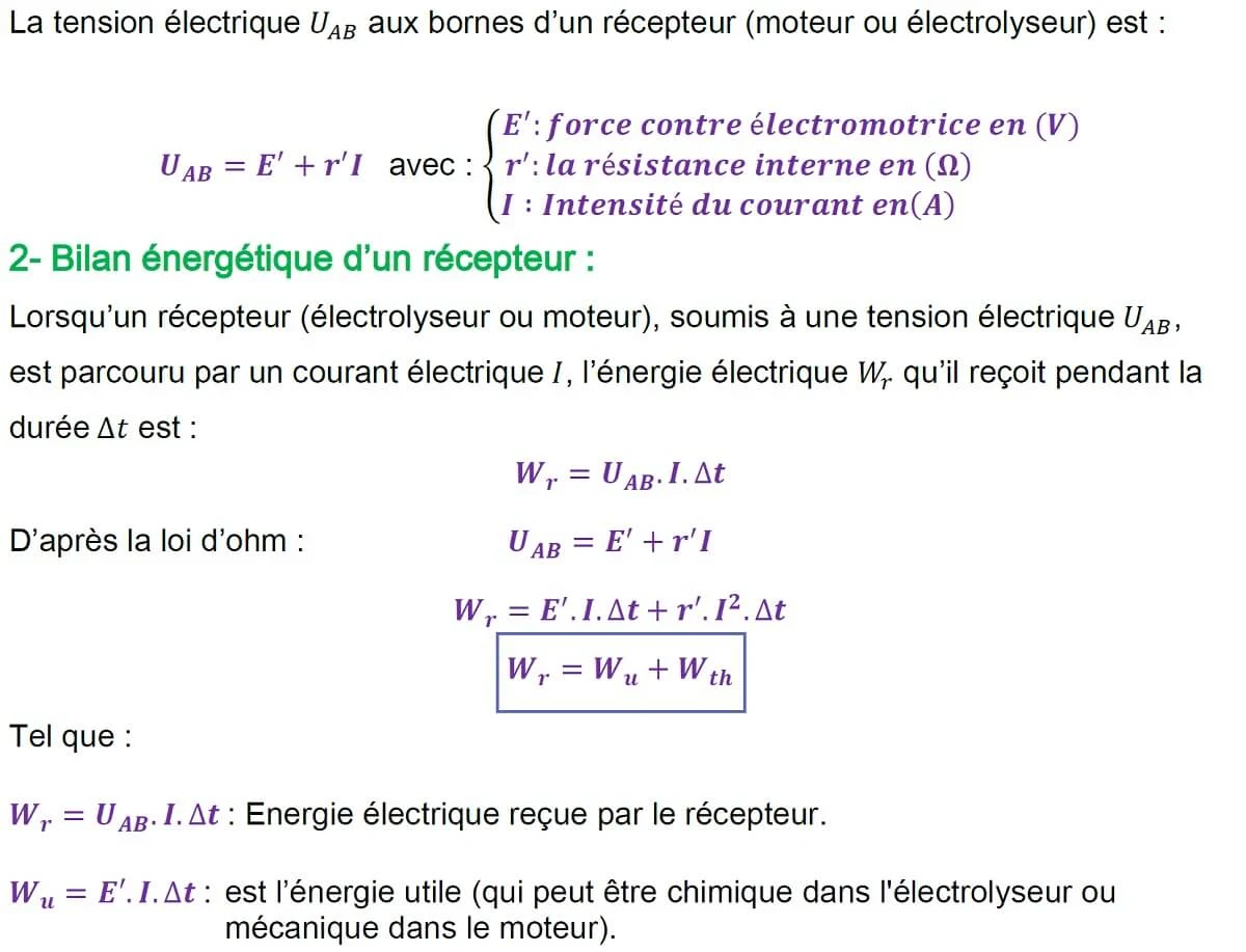 exercices comportement global d un circuit électrique