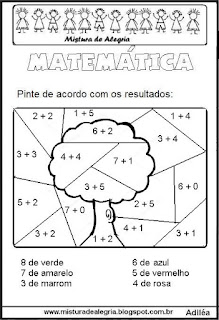 Atividades de matemática