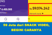 59 Juta Dari Snack Video - Aplikasi Penghasil Uang Terbukti Membayar 2023