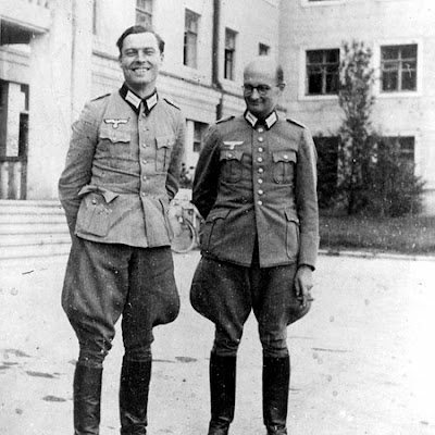 count claus von stauffenberg. A smiling Claus von Stauffenberg with fellow conspirator Albrecht Mertz von 