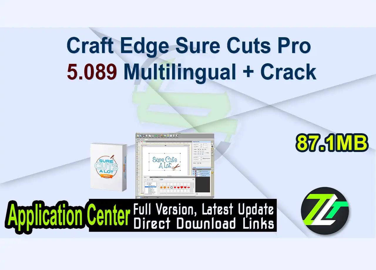 Craft Edge Sure Cuts Pro 5.089 Multilingual + Crack