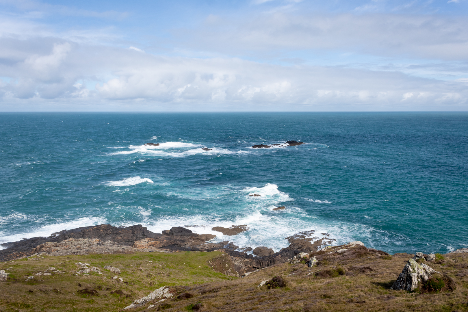 The Cornish coast at Pendeen Lighthouse