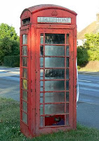 Red BT K6 telephone box