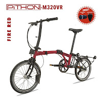 pacific pithon folding bike