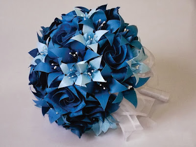 Bouquet de origami