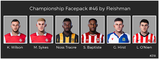 Championship Facepack #46 For eFootball PES 2021