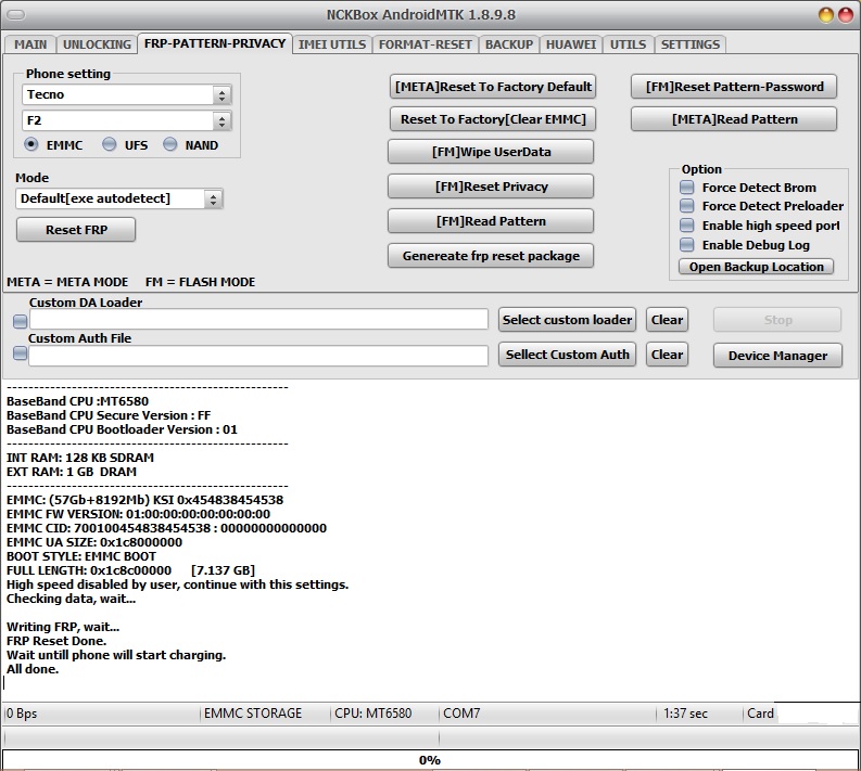 NCK Box: herramienta para flasehar, reparar IMEI, desbloquear y liberar equipos