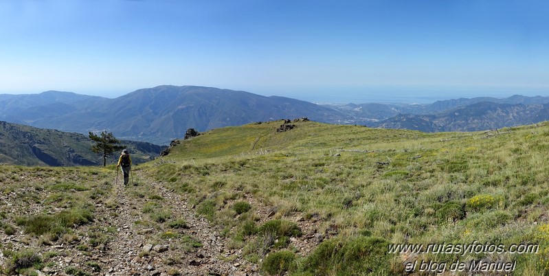 Subida al Caballo desde Peña Caballera