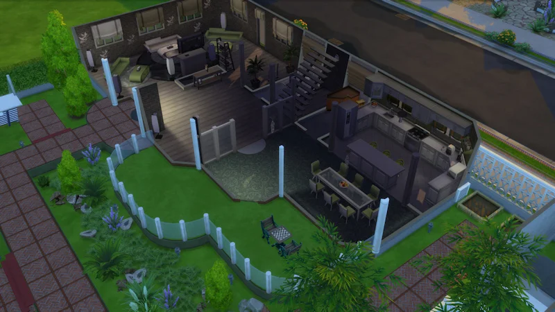 The Sims 4 Residential Lot