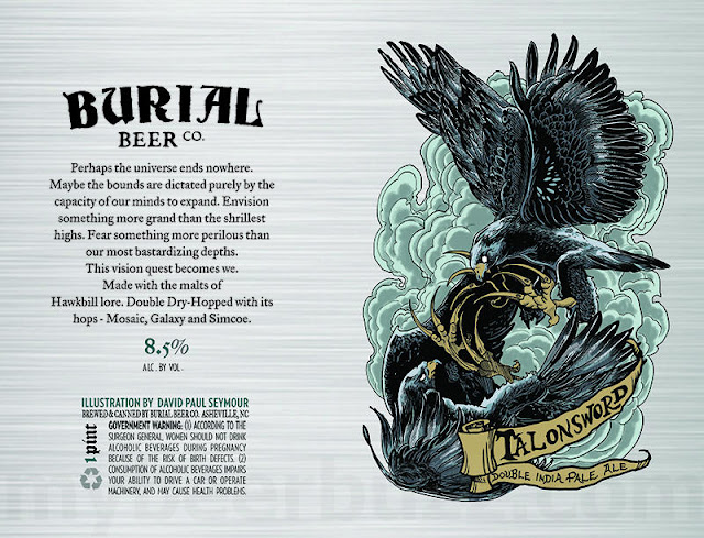 Burial Beer - Old Black Hen, Death And The Miser, Metallic Vessels & Talonsword